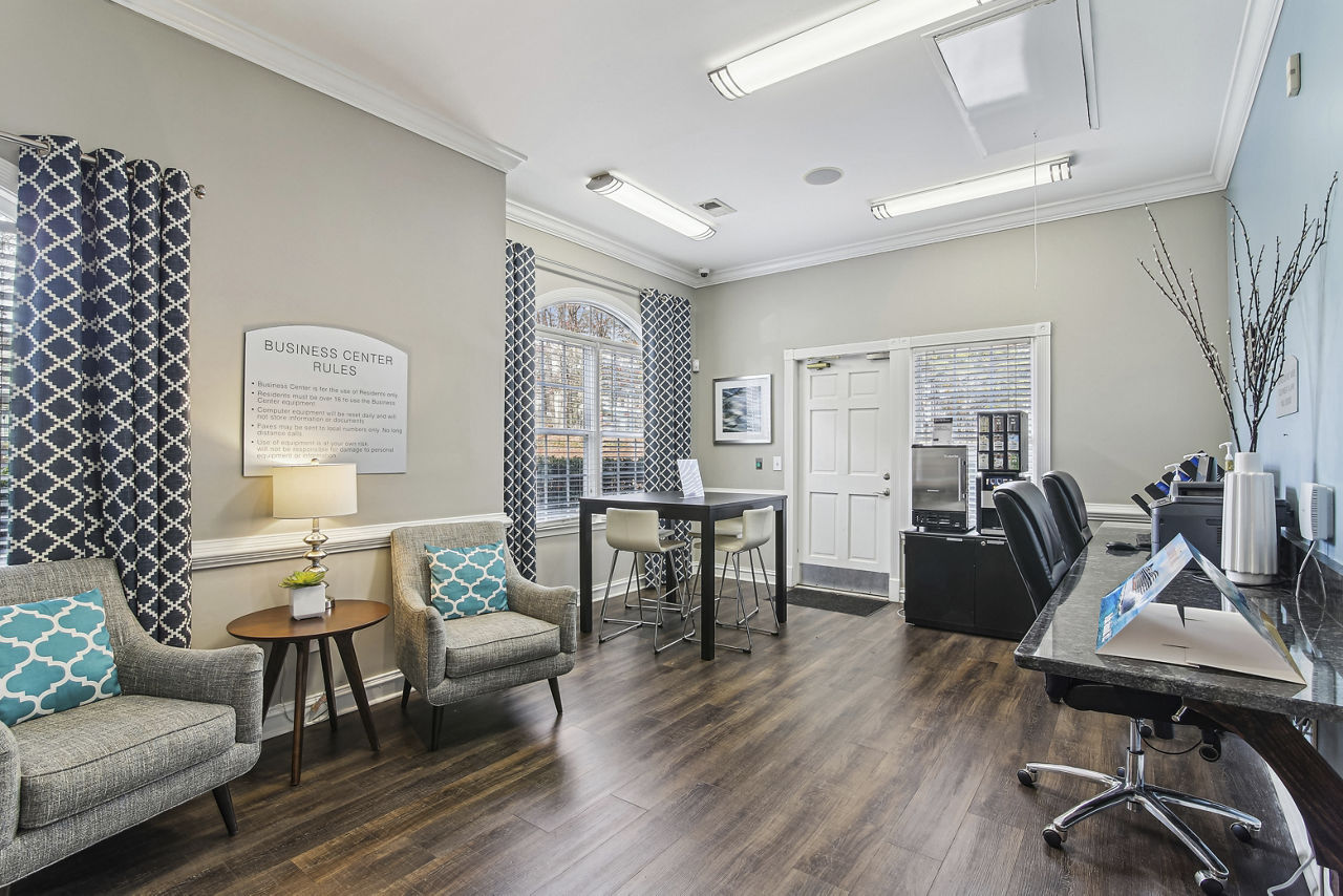 Work space at Aventura Decatur