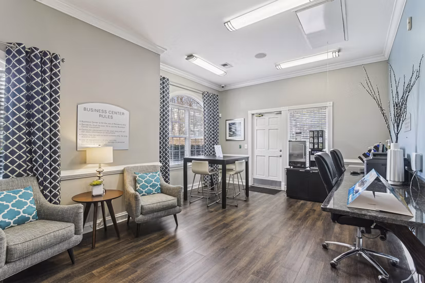 living room at Aventura Decatur Apartments
