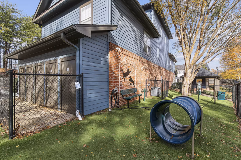 dog park at Aventura Decatur Apartments