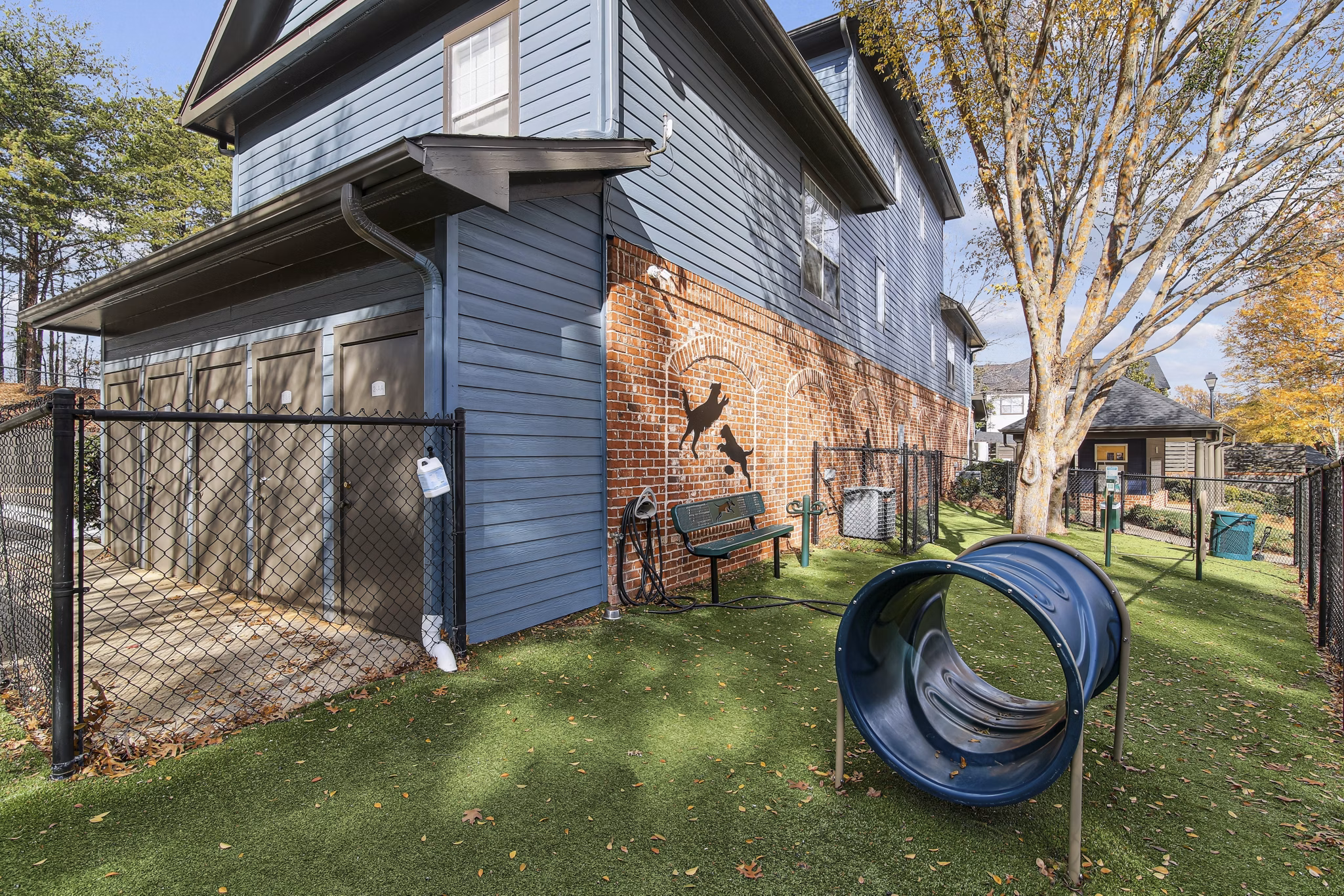dog park at Aventura Decatur Apartments