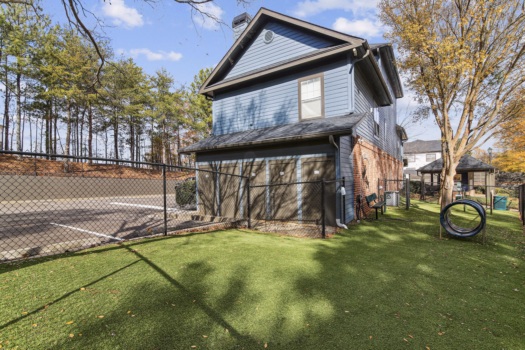 dog park at Aventura Decatur Apartments