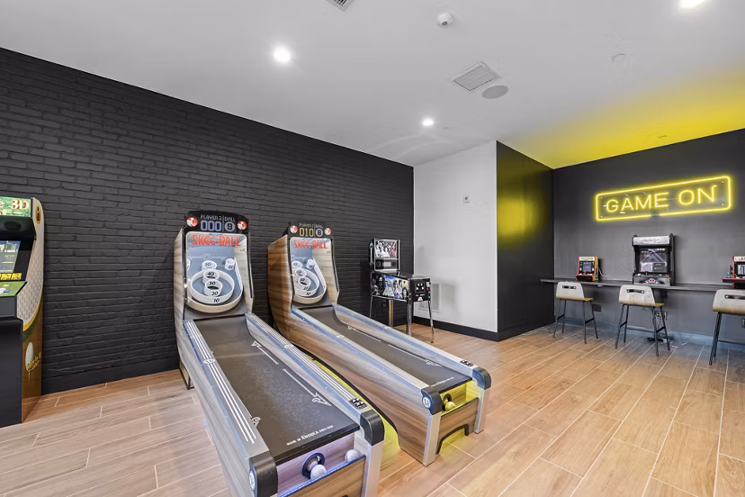clubhouse at Solis LoSo Apartments