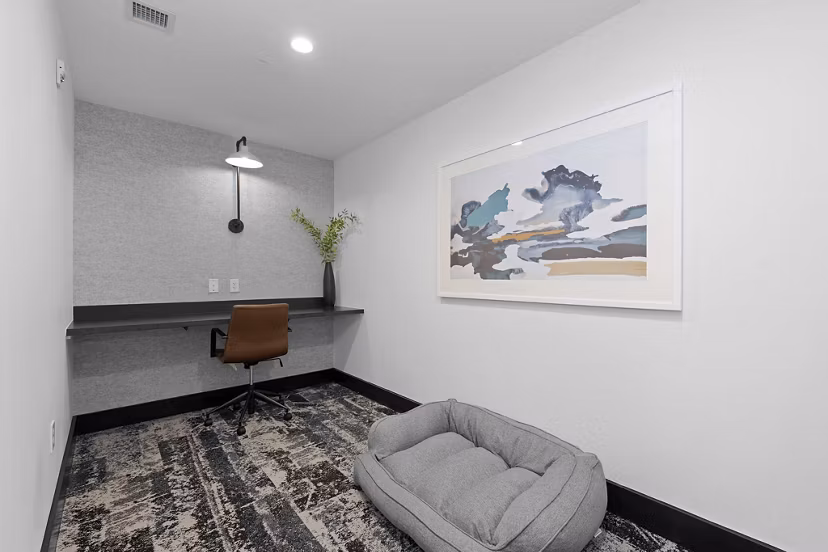 clubhouse at Solis LoSo Apartments