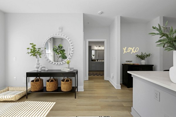 living room at Solis LoSo Apartments