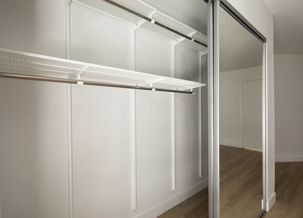 closet at Warner Pointe Apartments