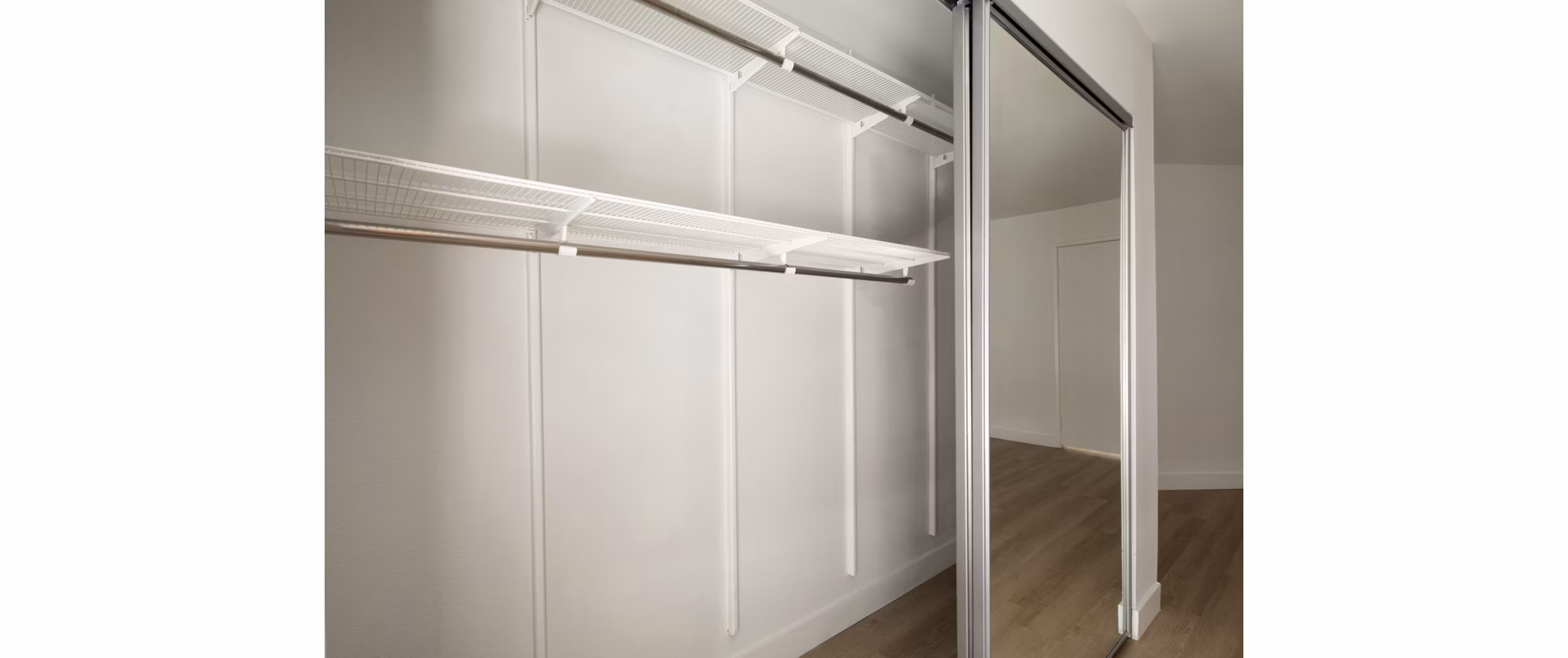 Closet at Warner Pointe Apartments