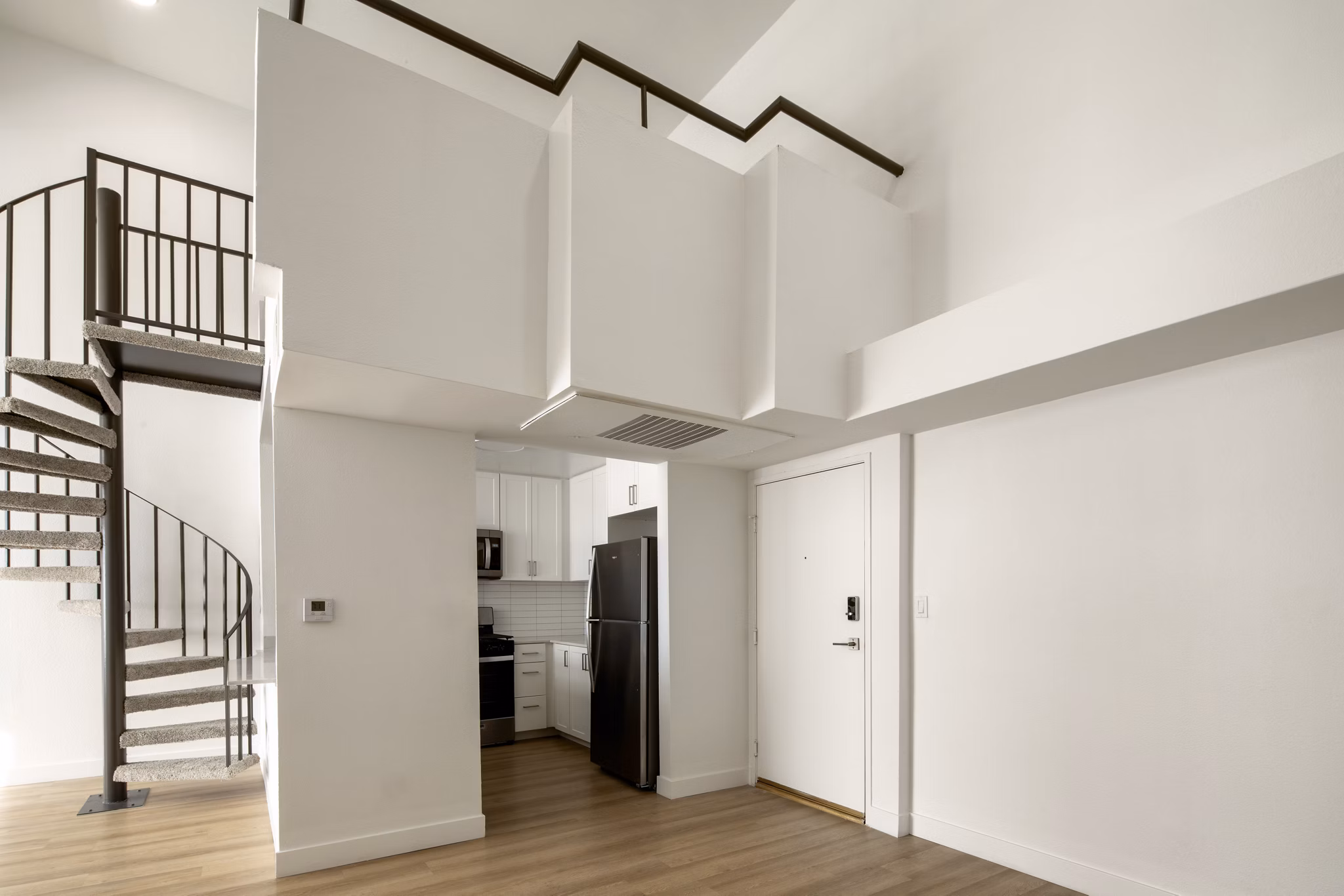kitchen at Warner Pointe Apartments