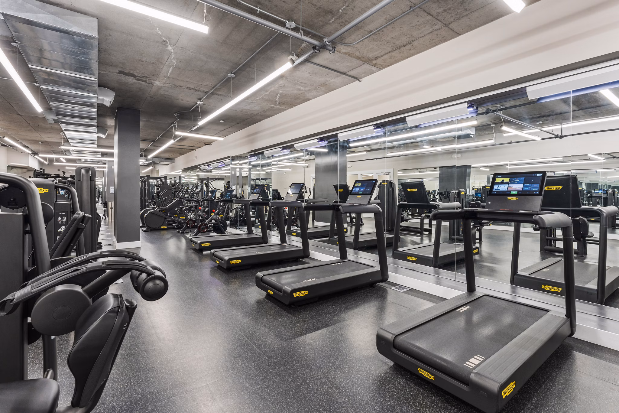 Fitness Center at 75 Tresser Apartments