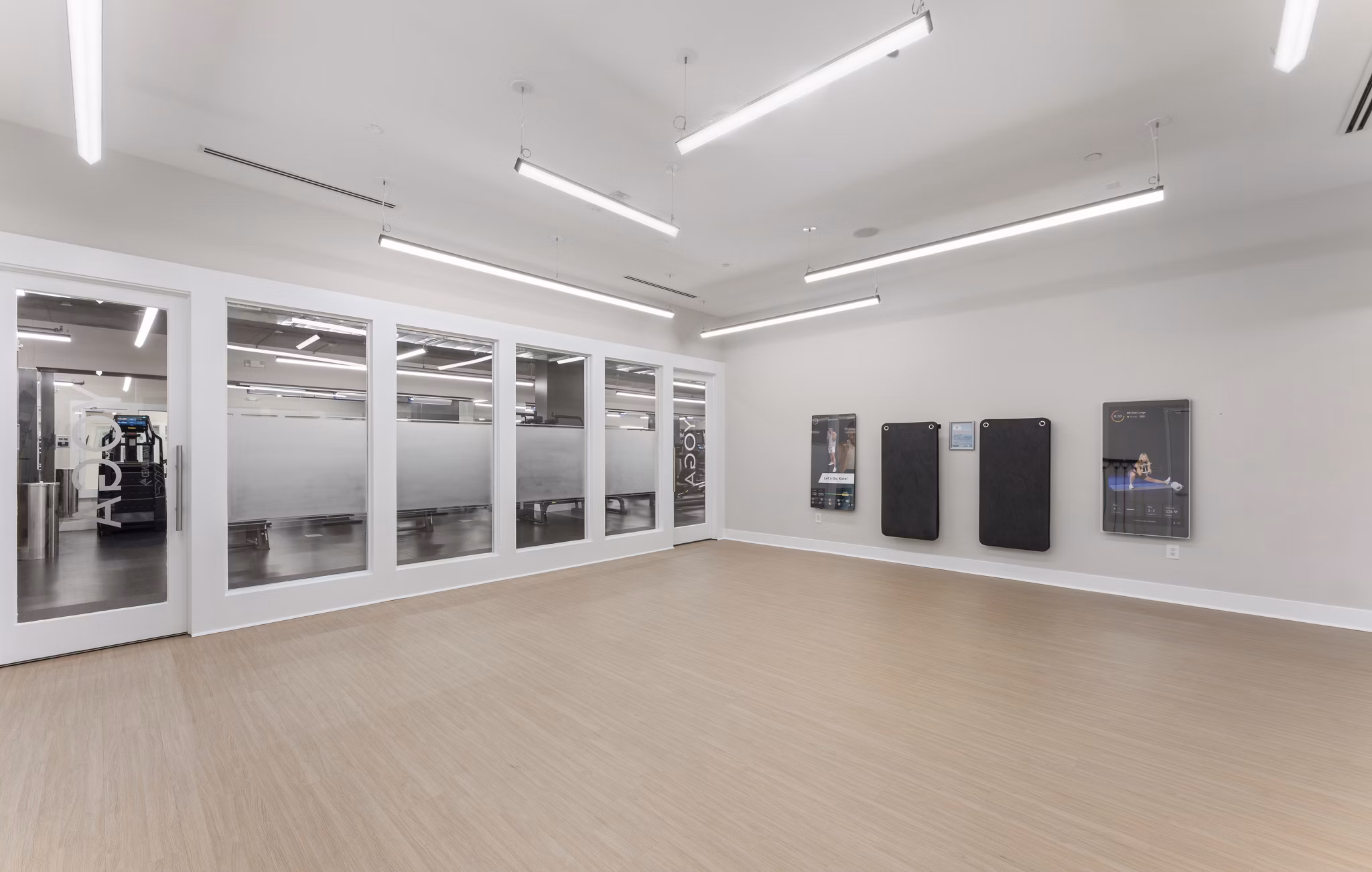 Fitness Center at 75 Tresser Apartments