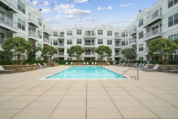 pool at 75 Tresser Apartments