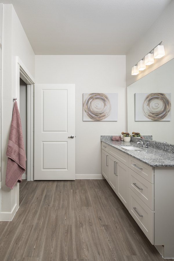 bathroom at Prose Solaire Apartments