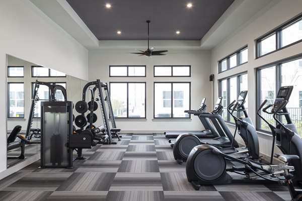 fitness center at Prose Solaire Apartments