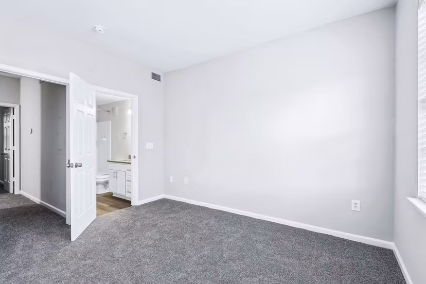 bedroom at Trail Creek Apartments