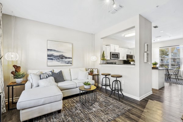 living room at Trail Creek Apartment