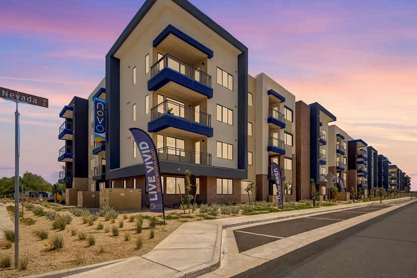 Encore Novo Apartments: Modern luxury apartment building in prime urban location