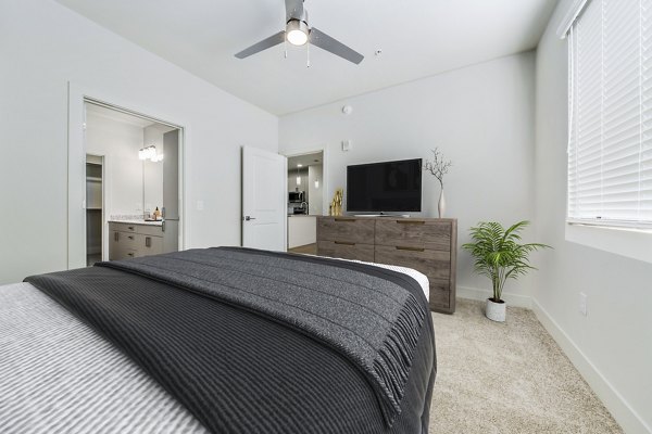 bedroom at Encore Novo Apartments