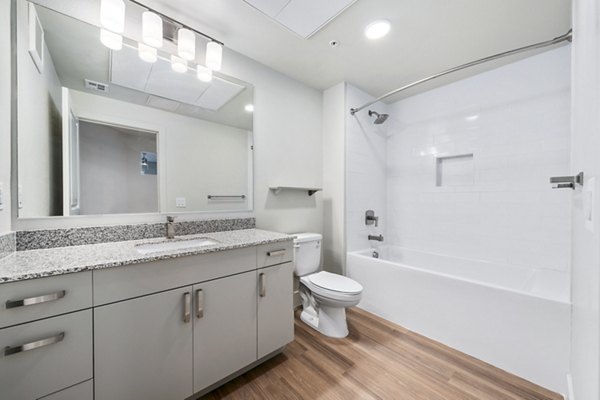 bathroom at Encore Novo Apartments
