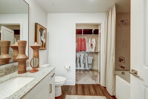 bathroom at Encore Novo Apartments