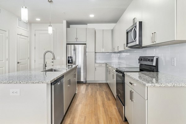 kitchen at Encore Novo Apartments