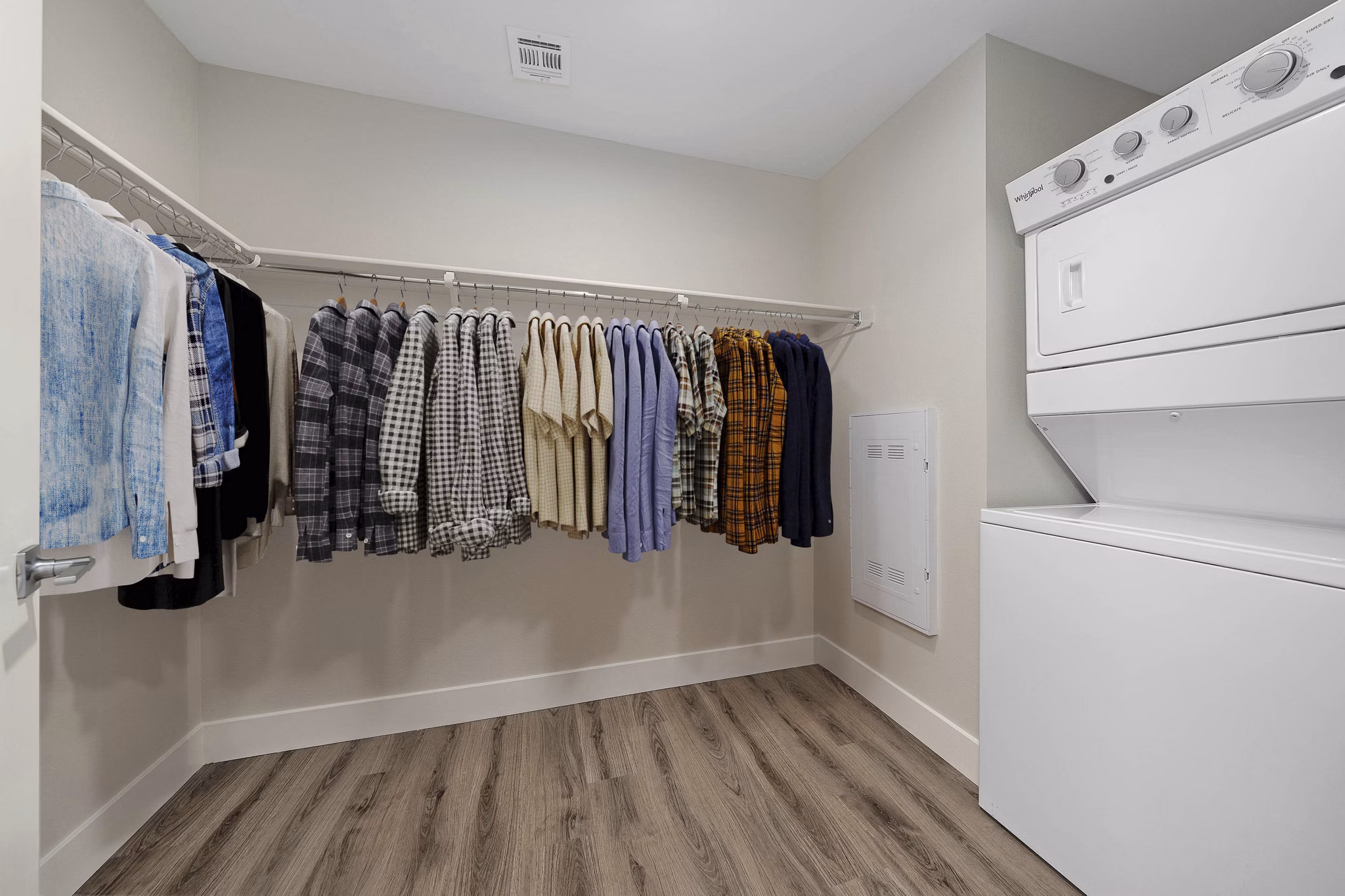 bedroom at Album Union Village Apartments
