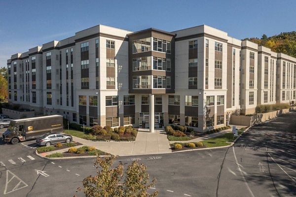 exterior at Hillside Commons Apartments