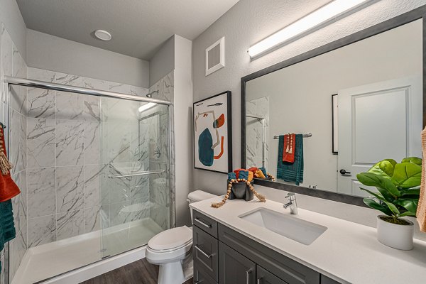 bathroom at Outlook Table Mesa Apartments