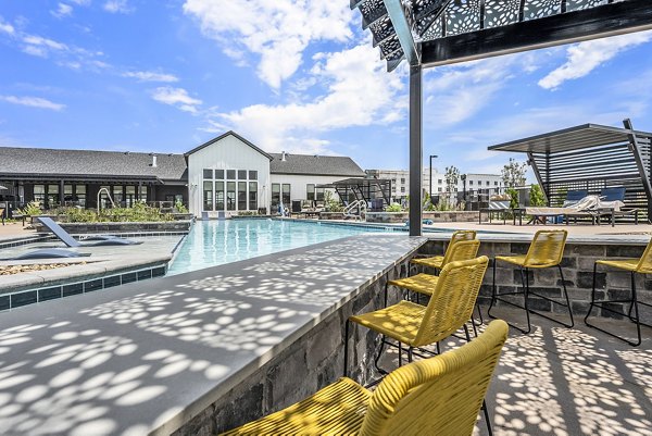 pool/patio area at Outlook Table Mesa Apartments