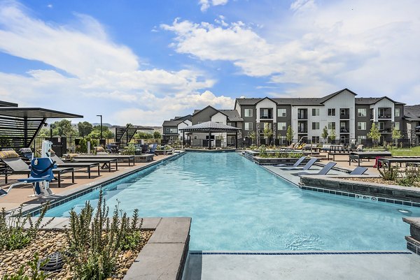 pool at Outlook Table Mesa Apartments