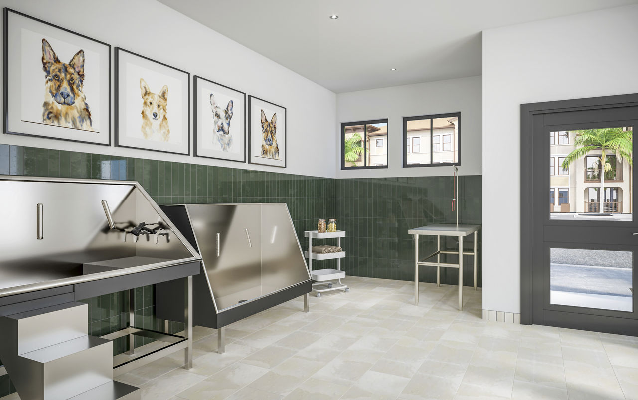 Pet wash at Corsa At Estero Crossing