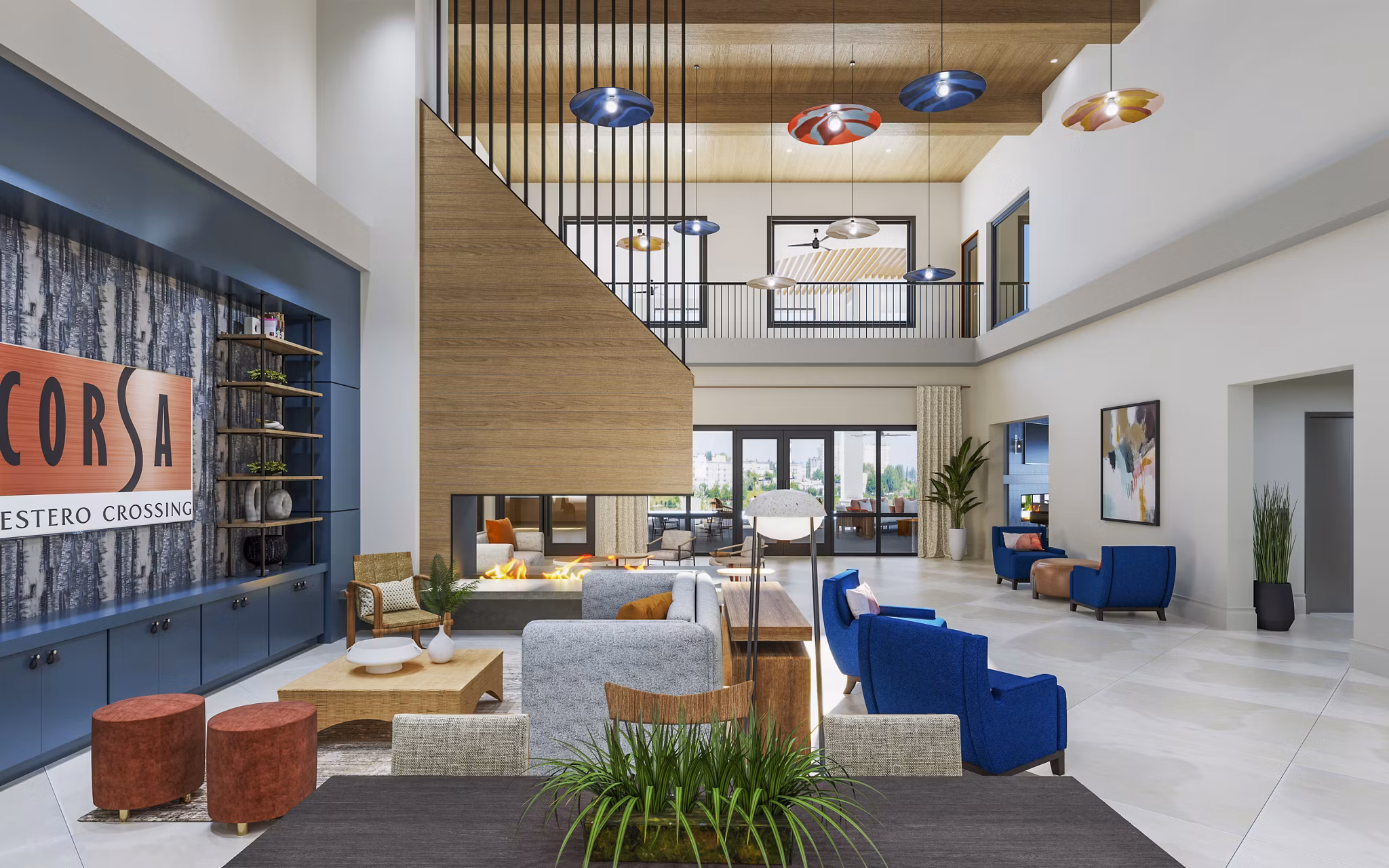 rendering at Corsa at Estero Crossing Apartments