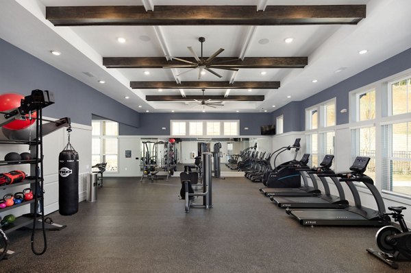 State-of-the-art fitness center at Advenir at Walker's Ridge Apartments with modern gym equipment for an active lifestyle