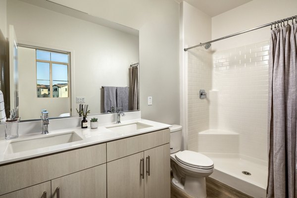 bathroom at Suncrest at Ponte Vista Apartments