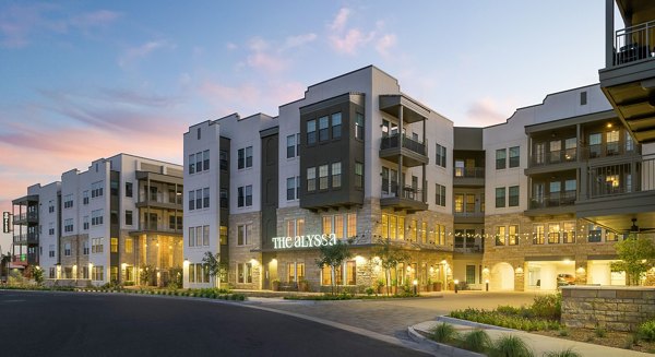 The Alyssa Apartments: Contemporary building in the heart of the city, offering luxury living