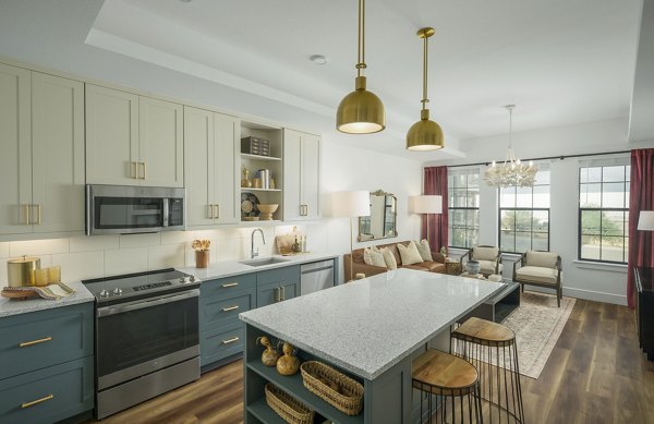 kitchen at The Alyssa Apartments