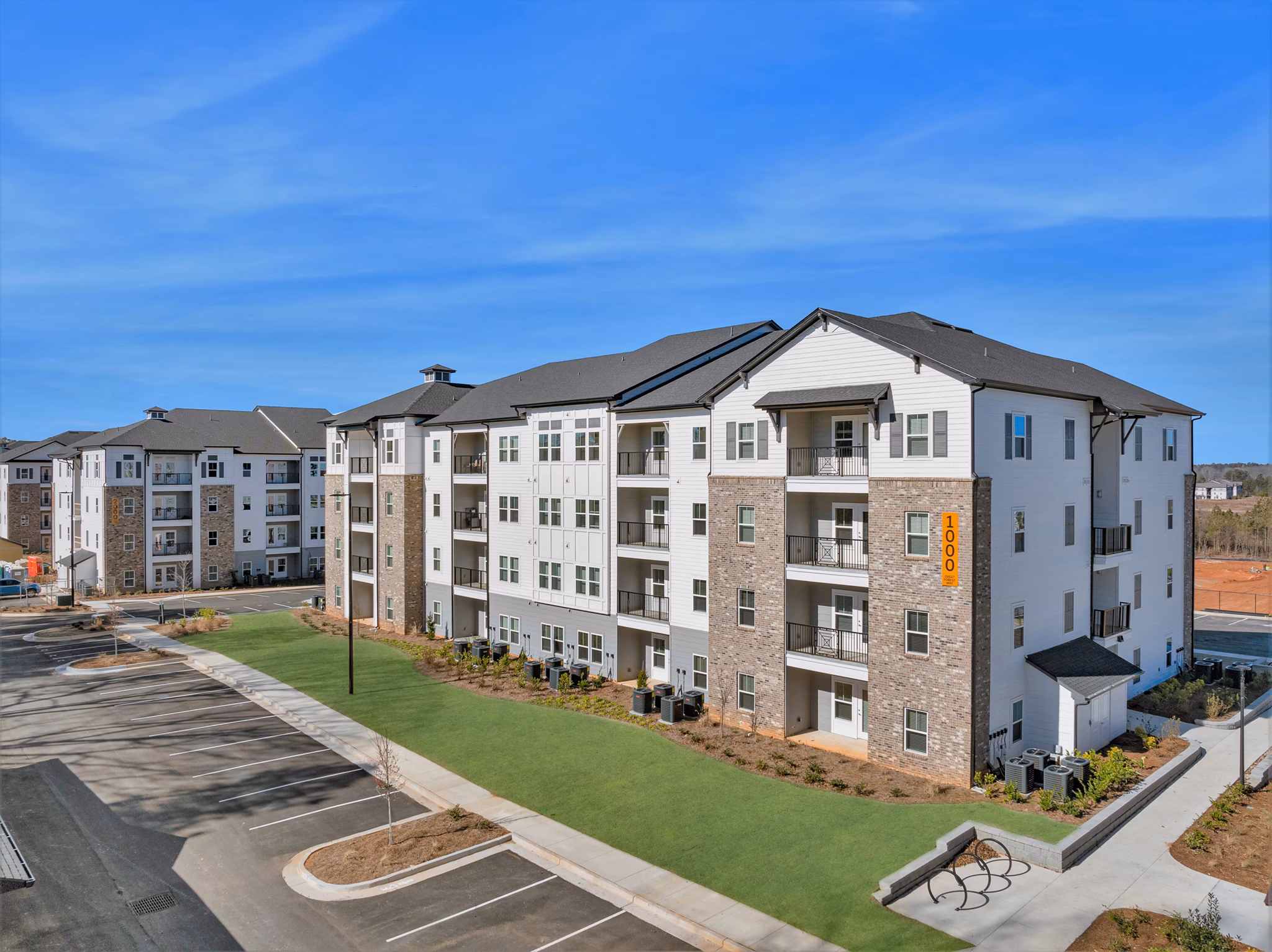 Arden Apartments: Elegant building reflecting luxury living in a vibrant urban setting
