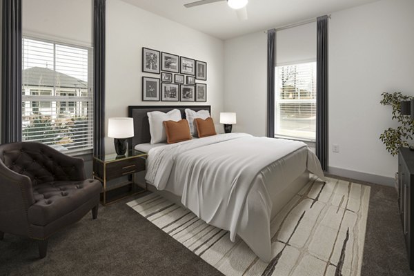 bedroom at Arden Apartments