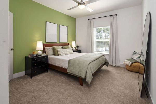 bedroom at The Arden Apartments