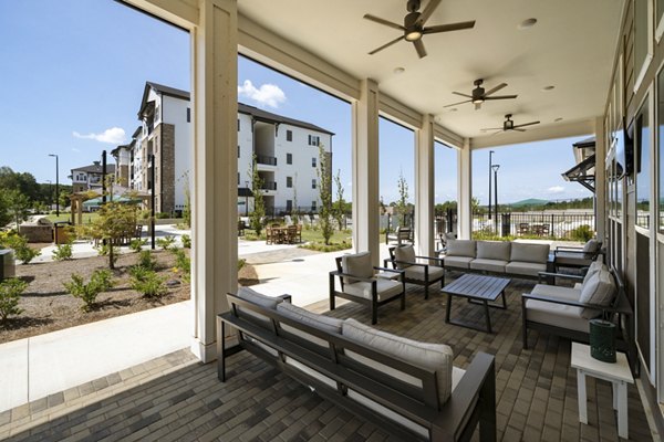 patio at The Arden Apartments