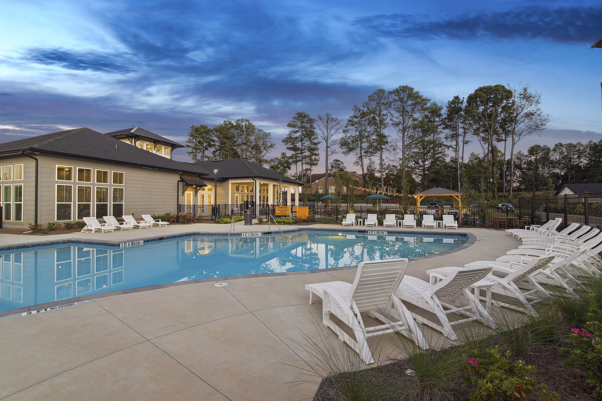pool at The Arden Apartments