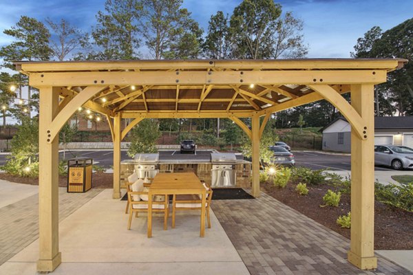 grill area at The Arden Apartments