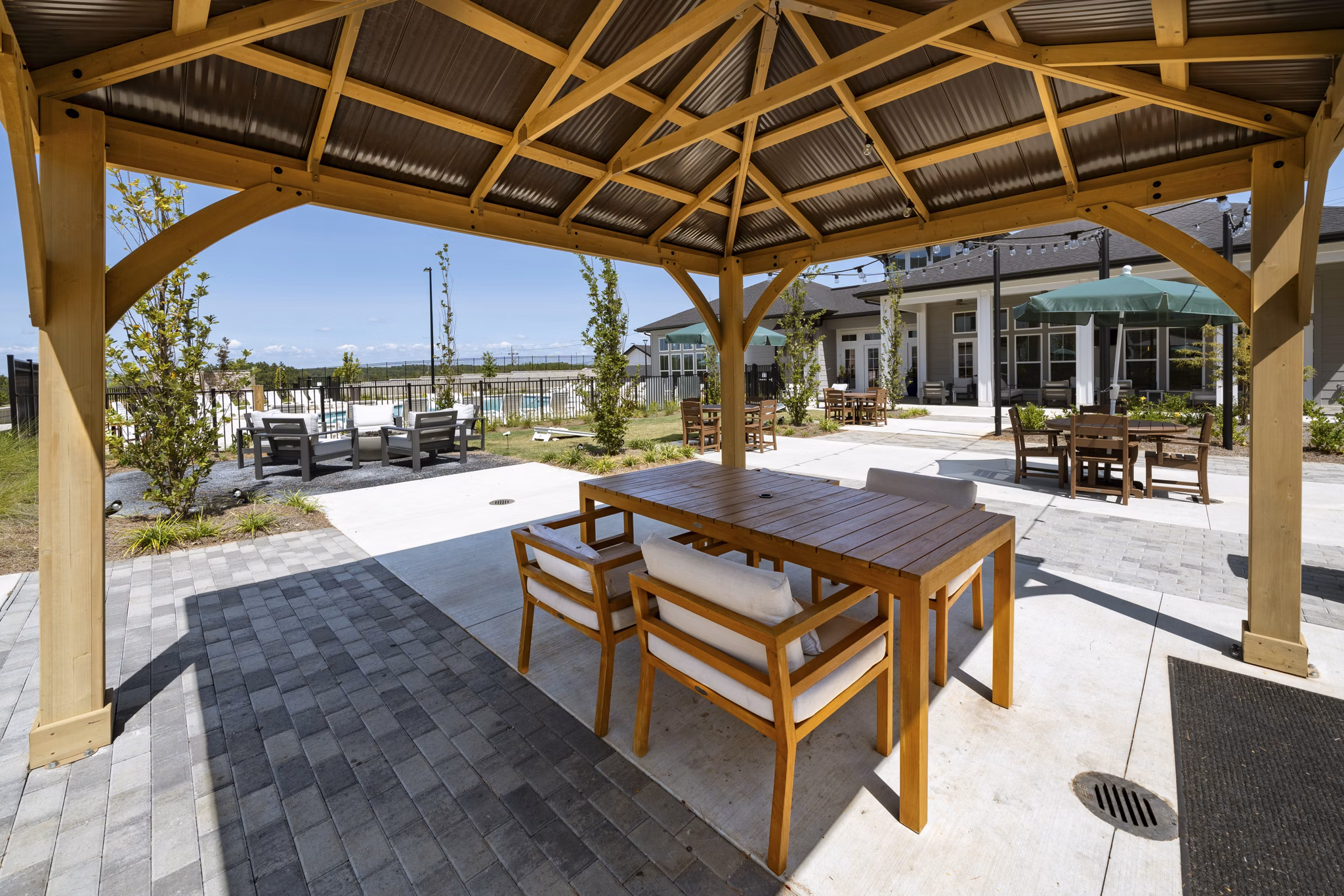 grill area at The Arden Apartments