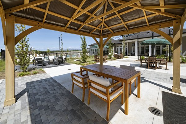 grill area at The Arden Apartments