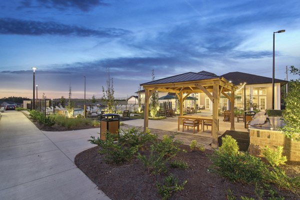 grill area at The Arden Apartments