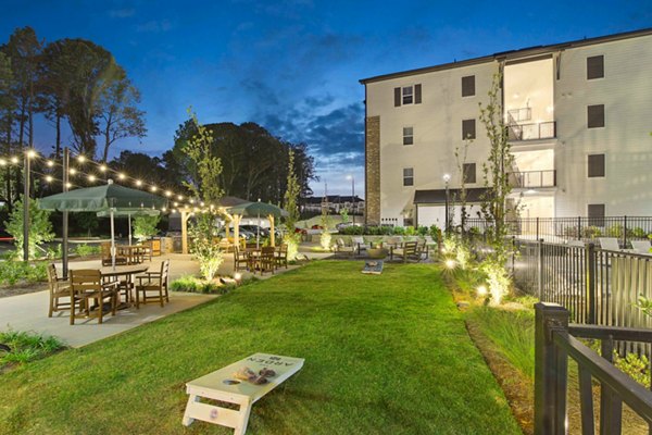 grill area at The Arden Apartments