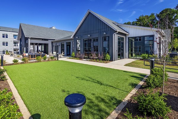 Milo Apartments: Off-leash dog park with agility equipment