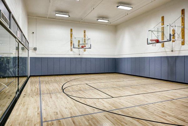 sport court at The Dylan Apartments