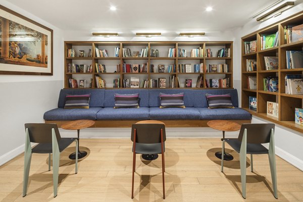 Clubhouse featuring modern design elements at Oriana Apartments