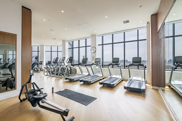 fitness center at Oriana Apartments