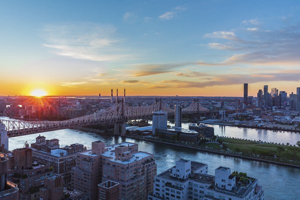 Oriana Apartments: Stunning view of luxury high-rise apartments in vibrant downtown location