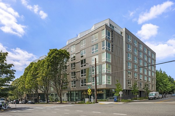 building at The Cline Apartments